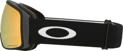 Oakley Skibrille mit orange verspiegelter Scheibe und schwarzem Band. Oakley Skibrille mit orange verspiegelter Scheibe und schwarzem Band.