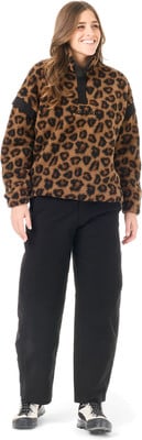 Velora Printed Fleecepullover mit Halfzip Velora Printed Fleecepullover mit Halfzip