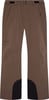 Braune Oakley Skihose mit schwarzen Details an den Beinen.
