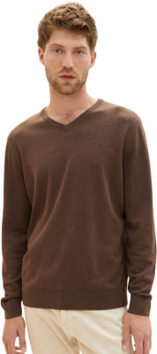 Tom Tailor TOM TAILOR Basic V-Neck férfi pulóver
