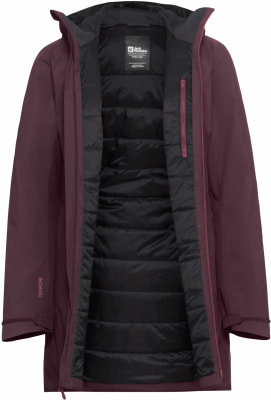 Jack Wolfskin Heidelstein Hardshelljacke mit Kapuze