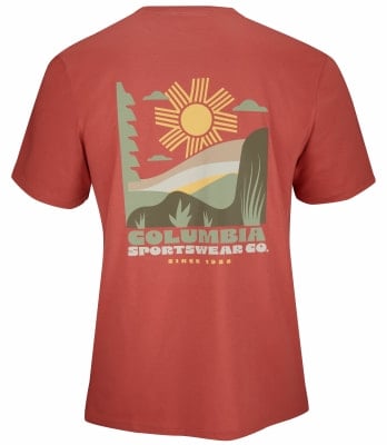 Columbia CSC Outdoor Back Graphic férfi póló