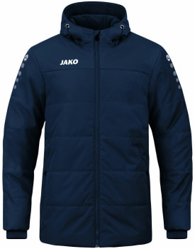 Jako Team Coachjacke mit Kapuze