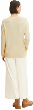 Knit Cozy V-Neck női pulóver