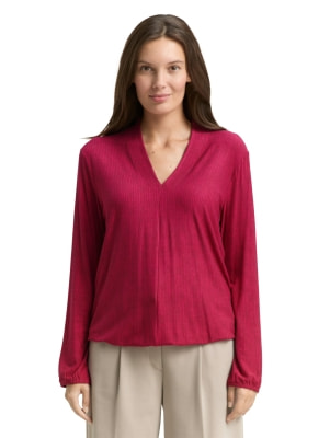 Tom Tailor V-Neck Alloverprinted női hosszú ujjú póló Tom Tailor V-Neck Alloverprinted női hosszú ujjú póló