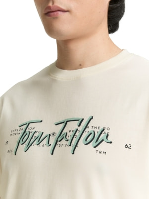 Tom Tailor Printed férfi póló