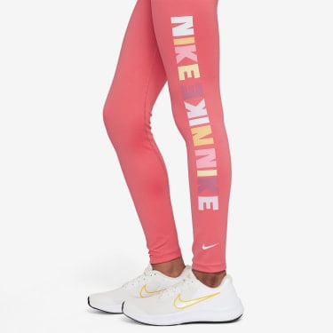 Logo Print Tights