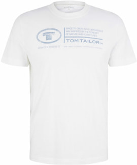 TOM TAILOR Printed Crewneck póló