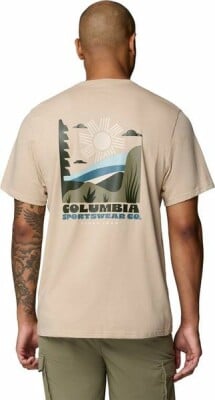 Columbia CSC Outdoor Back Graphic Pán.tričko 100%org.CO Columbia CSC Outdoor Back Graphic Pán.tričko 100%org.CO