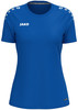 Blaues T-Shirt mit kurzen Ärmeln und JAKO-Logo auf der Brust.