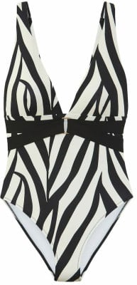 French Connection Louise Badeanzug mit Gürtel French Connection Louise Badeanzug mit Gürtel