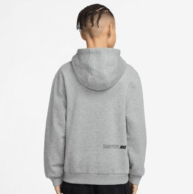 Nike CLUB FLC HDY BRND NRG gyerek kapucnis pulóver