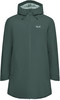 Grüne Herrenjacke mit Kapuze und Jack Wolfskin Logo.