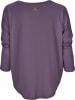 Lila Langarmshirt für Damen mit dem Active Rebel Logo auf dem Rücken.