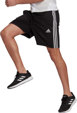 Essentials French Terry 3-Streifen Shorts
