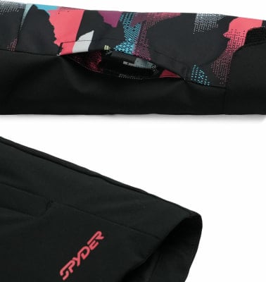 Spyder Mila Skijacke mit Kapuze Spyder Mila Skijacke mit Kapuze