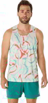Asics Road AOP Lauftanktop