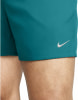Modré pánske šortky s logom Nike na stehne.