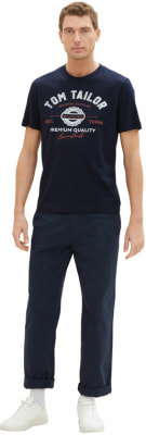 Tom Tailor Logo Tee férfi póló