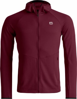 Ortovox Fleece Light Grid Fleecejacke mit Kapuze