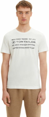 TOM TAILOR Printed Basic férfi póló