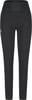 Schwarze Damenleggings mit hohem Bund und Markenlogo.