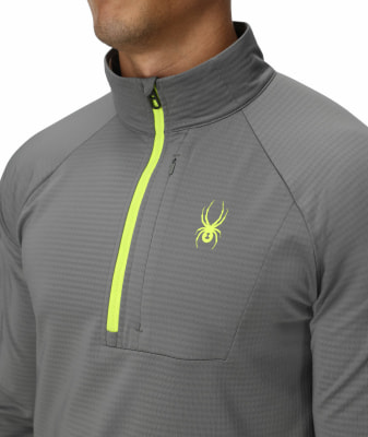 Spyder Gridweb Fleecepullover mit Halfzip