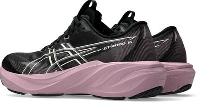 Damen-Laufschuh ASICS GT-2000 10 in Schwarz und Rosa.