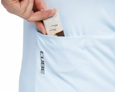 Cube Softgoods Road/Xc Teamline Radshirt mit Zipp