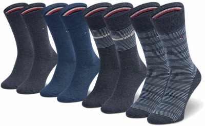 Tommy Hilfiger Sport TH Men Sock 4P Giftbox férfi zokni