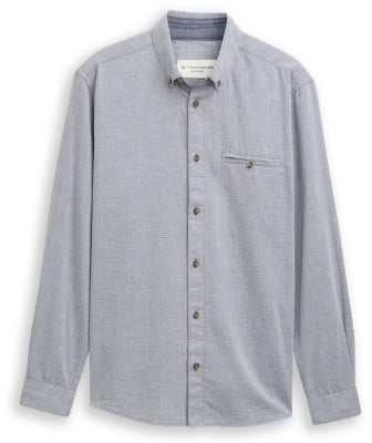 Tom Tailor Structured Shirt férfi hosszú ujjú póló