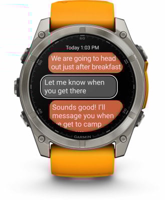 Garmin Fenix 8 Amoled Sapphire Multisport Smartwatch - 51 mm