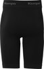 Schwarze Kempa Sporthose mit Logo am Bund.