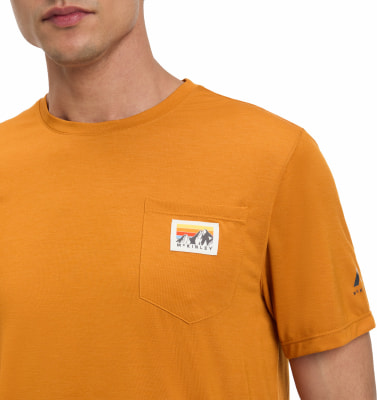 McKINLEY Eelis M T-Shirt, 76%rec.PES 19%Viskose, 5%EL