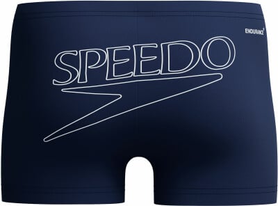 Speedo Endurance+ Logo Aqua Badehose mit Bein Speedo Endurance+ Logo Aqua Badehose mit Bein