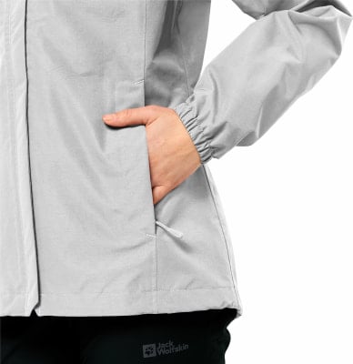 Jack Wolfskin Stormy Point 2L Regenjacke mit Kapuze
