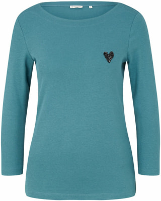 Tom Tailor TOM TAILOR Boat Neck női felső Tom Tailor TOM TAILOR Boat Neck női felső