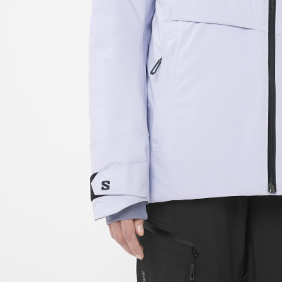 Salomon Brillant Skijacke mit Kapuze