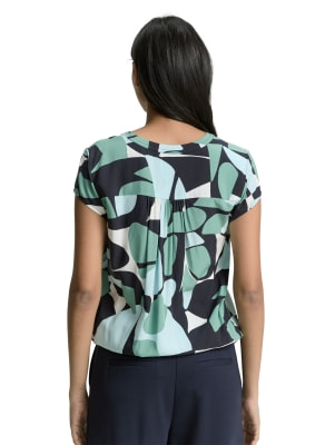 Tom Tailor TOM TAILOR Blouse Printed Női rövid ujjú blúz