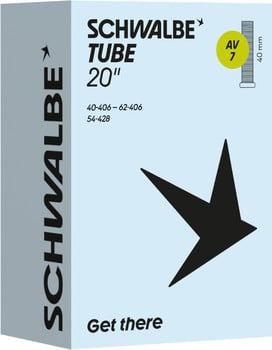 Schwalbe Fahrradschlauch AV 40mm Auto/Schrader Ventil
