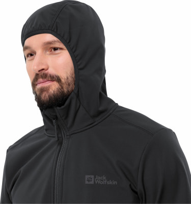 Jack Wolfskin Bornberg Softshelljacke mit Kapuze