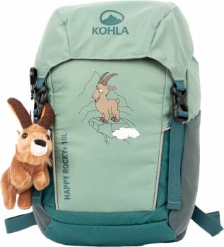 Kohla Happy Rocky 10 Wanderrucksack mit Plüschtier