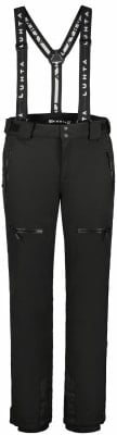 Schwarze Skihose mit Latz und Luhta-Logo. Schwarze Skihose mit Latz und Luhta-Logo.