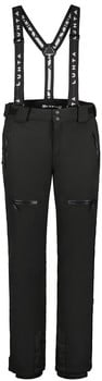 Schwarze Skihose mit Latz und Luhta-Logo.