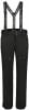 Schwarze Skihose mit Latz und Luhta-Logo.