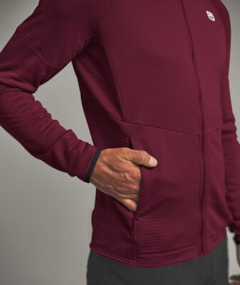 Ortovox Fleece Light Grid Fleecejacke mit Kapuze