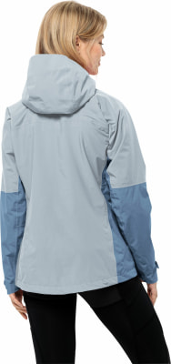 Jack Wolfskin Eagle Peak 2L Regenjacke mit Kapuze