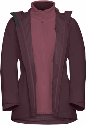 Jack Wolfskin Moonrise 3in1 Funktionsjacke mit Kapuze