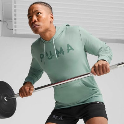 Puma M Cloudspun Branded Pán.mikina s kapucí