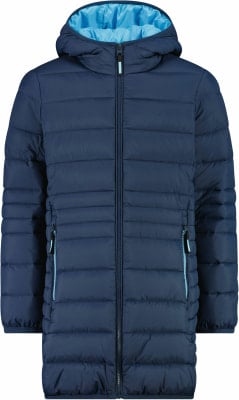 CMP G Coat Fix Hood Mantel mit Kapuze FEEL WARM Flock